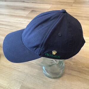 Authentic Rolex Adjustable Baseball Navy Blue Hat Luxury Promotional Gift